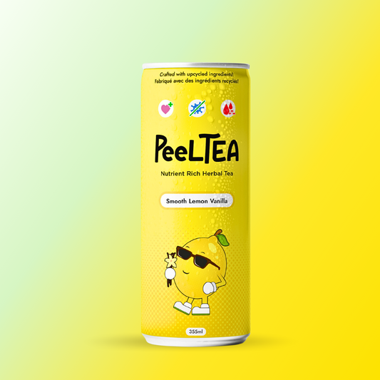 PeelTEA Smooth Lemon Vanilla - 12 Pack