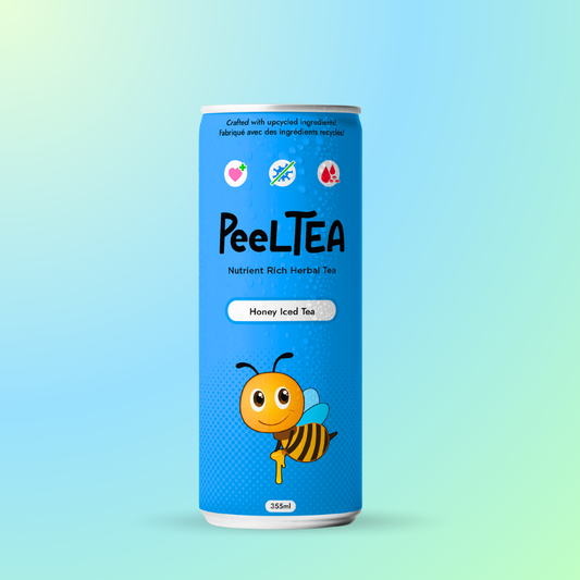 PeelTEA Honey Iced Tea - 12 Pack